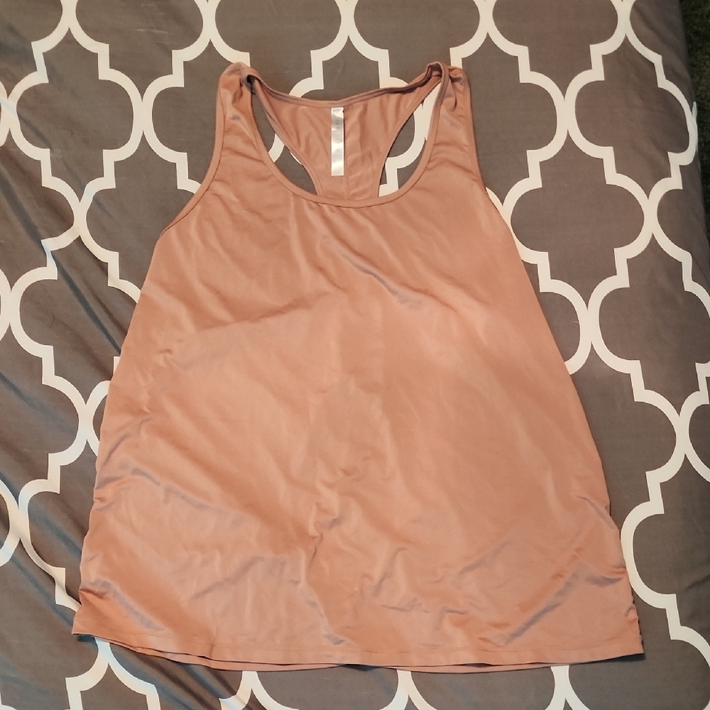 Women's Tan Sleeveless Top